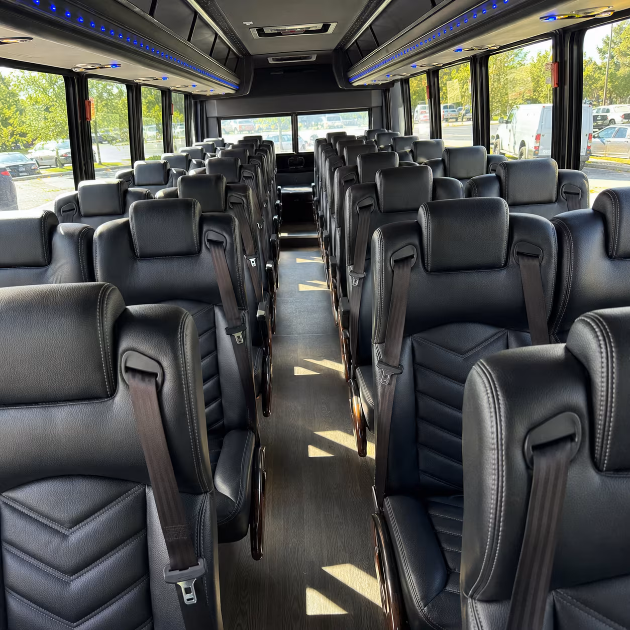 15-35 Passenger Minibus Inside