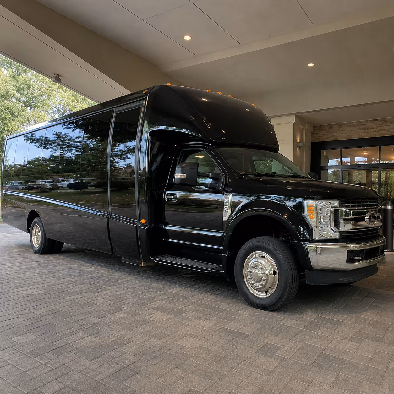 Sunnyvale Airport Shuttle & Transportation party bus exterior