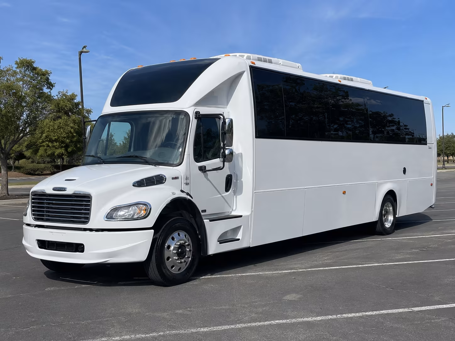 Sunnyvale Birthday, Sweet 16, & Quinceañera Transportation party bus exterior
