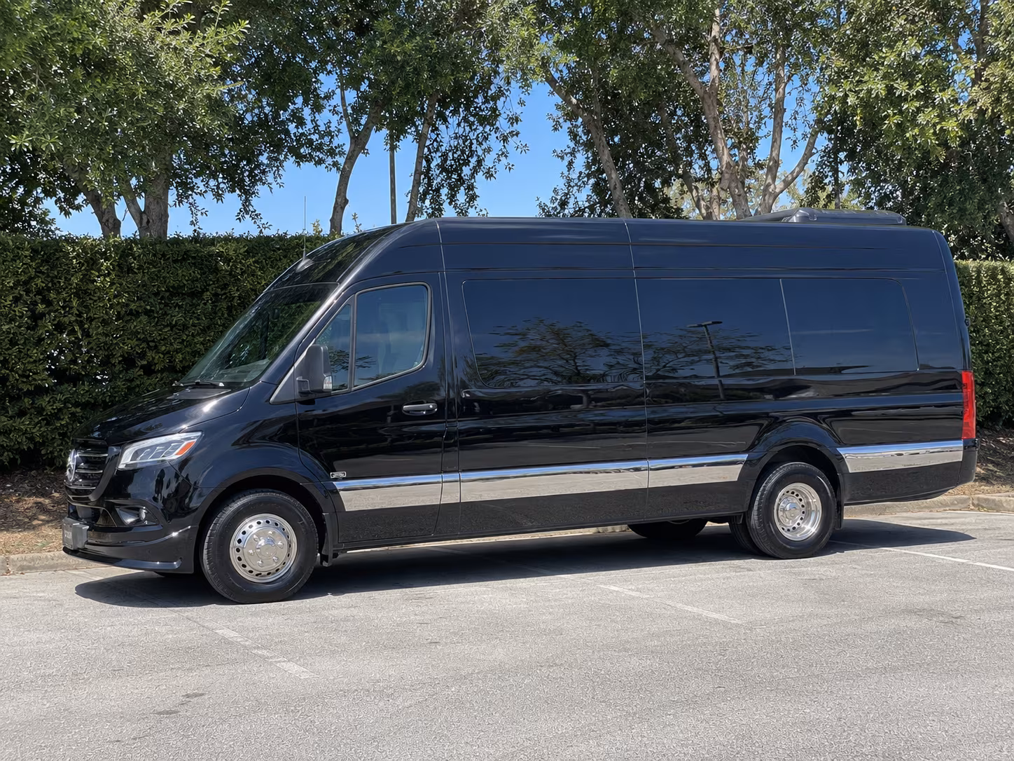 Sunnyvale Corporate Transportation party bus exterior