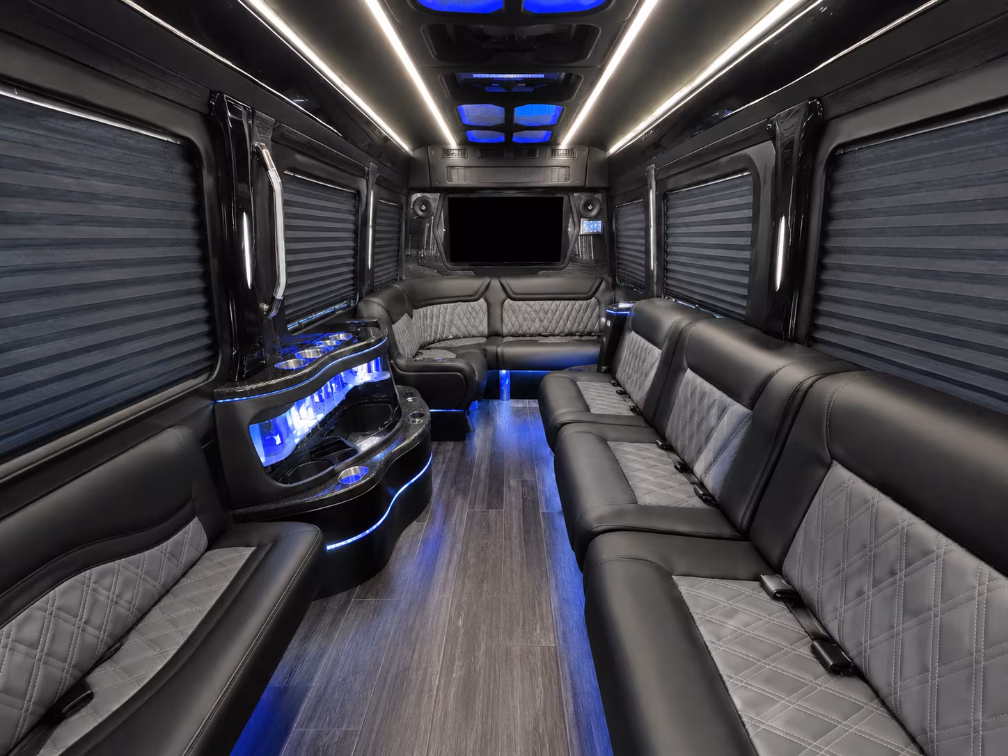Sunnyvale Corporate Transportation party bus exterior