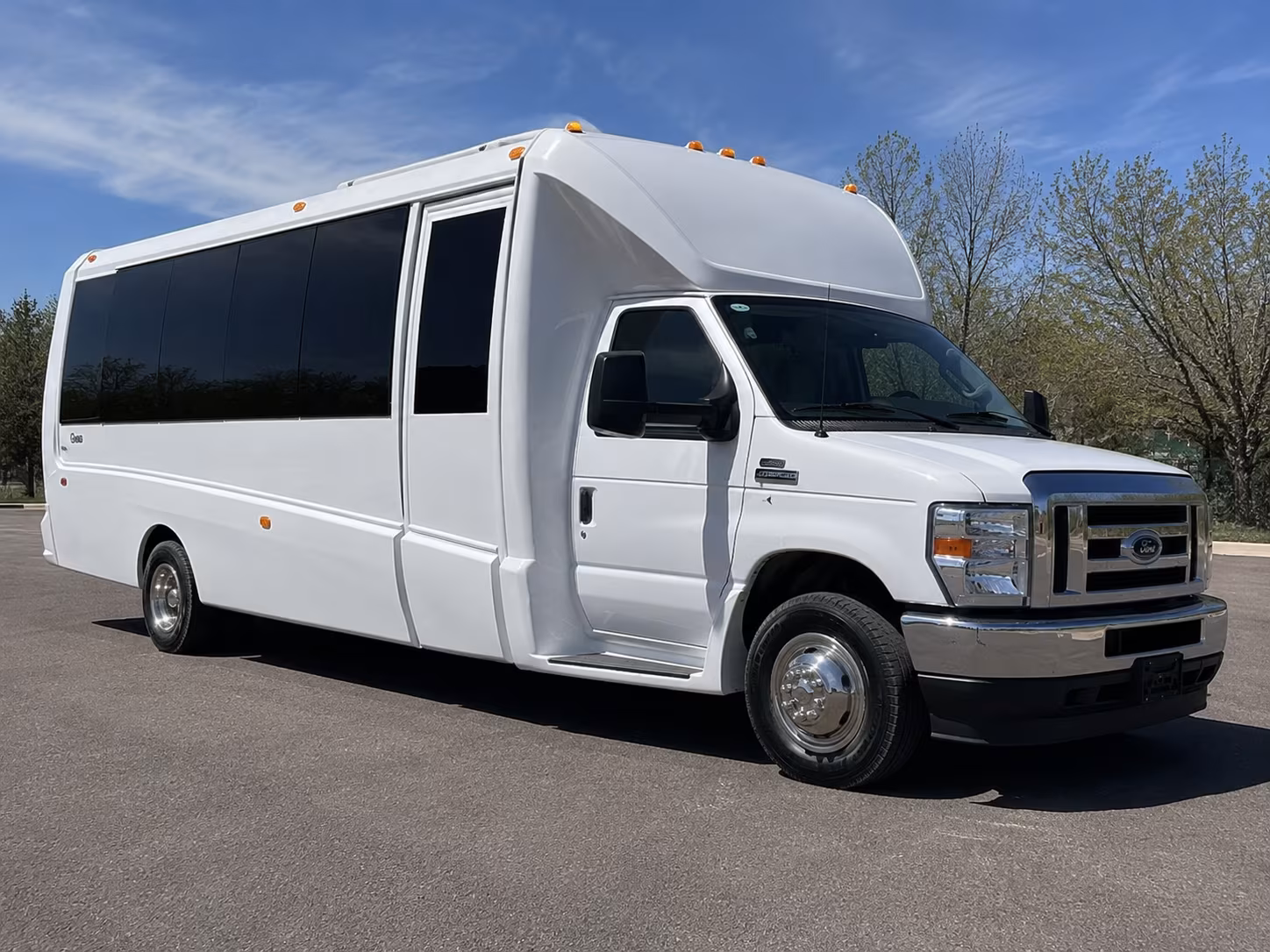 Sunnyvale Private Event Transportation party bus exterior