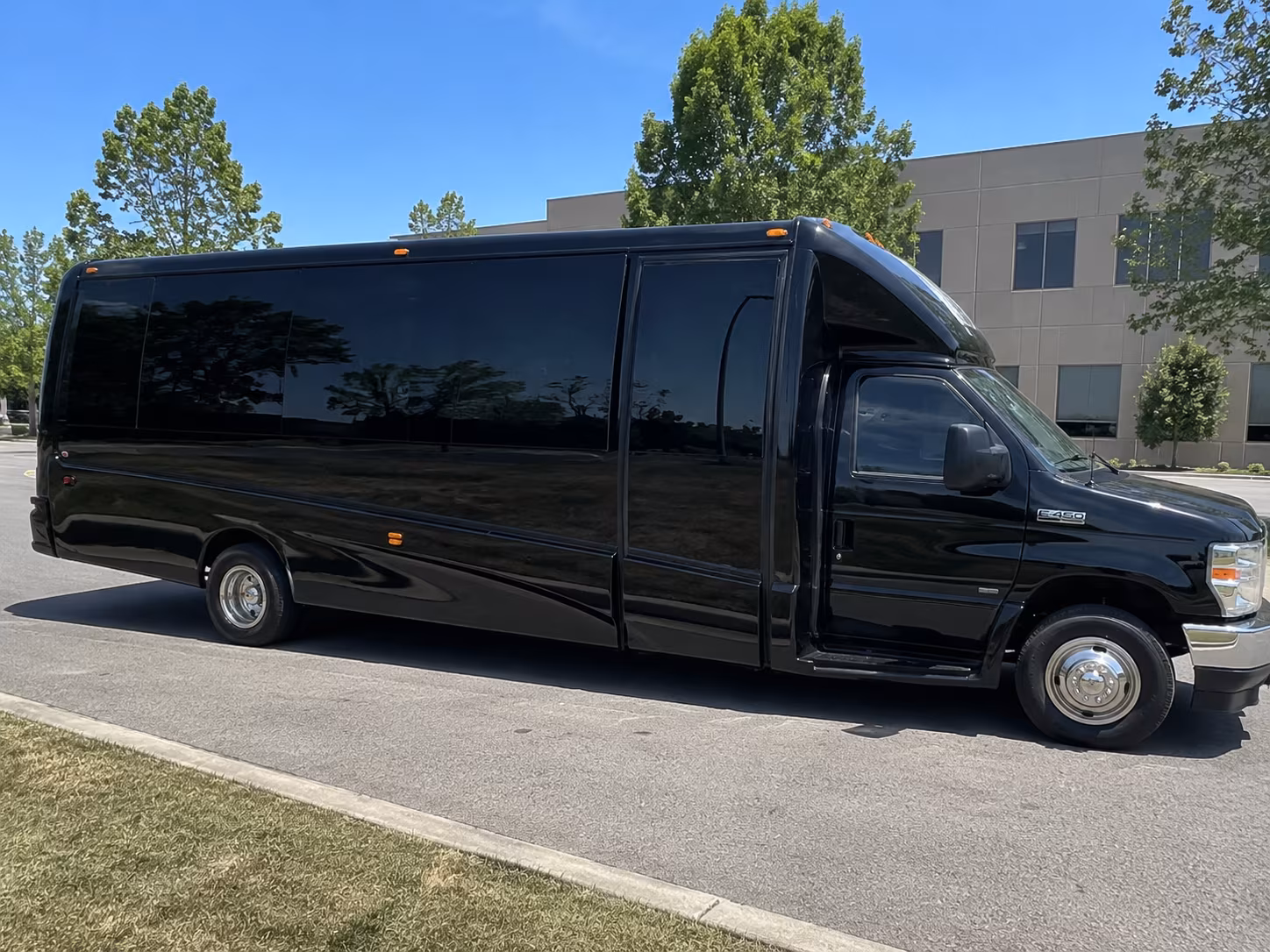 Sunnyvale Private Event Transportation party bus interior