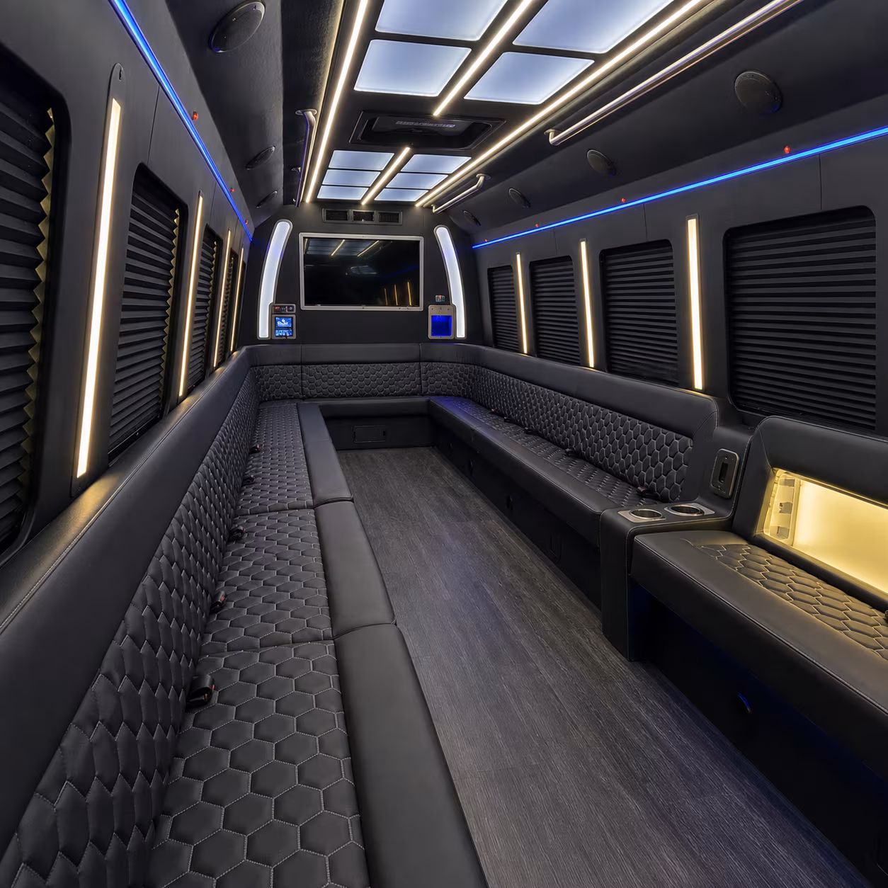 Sunnyvale Prom & Homecoming Transportation party bus exterior