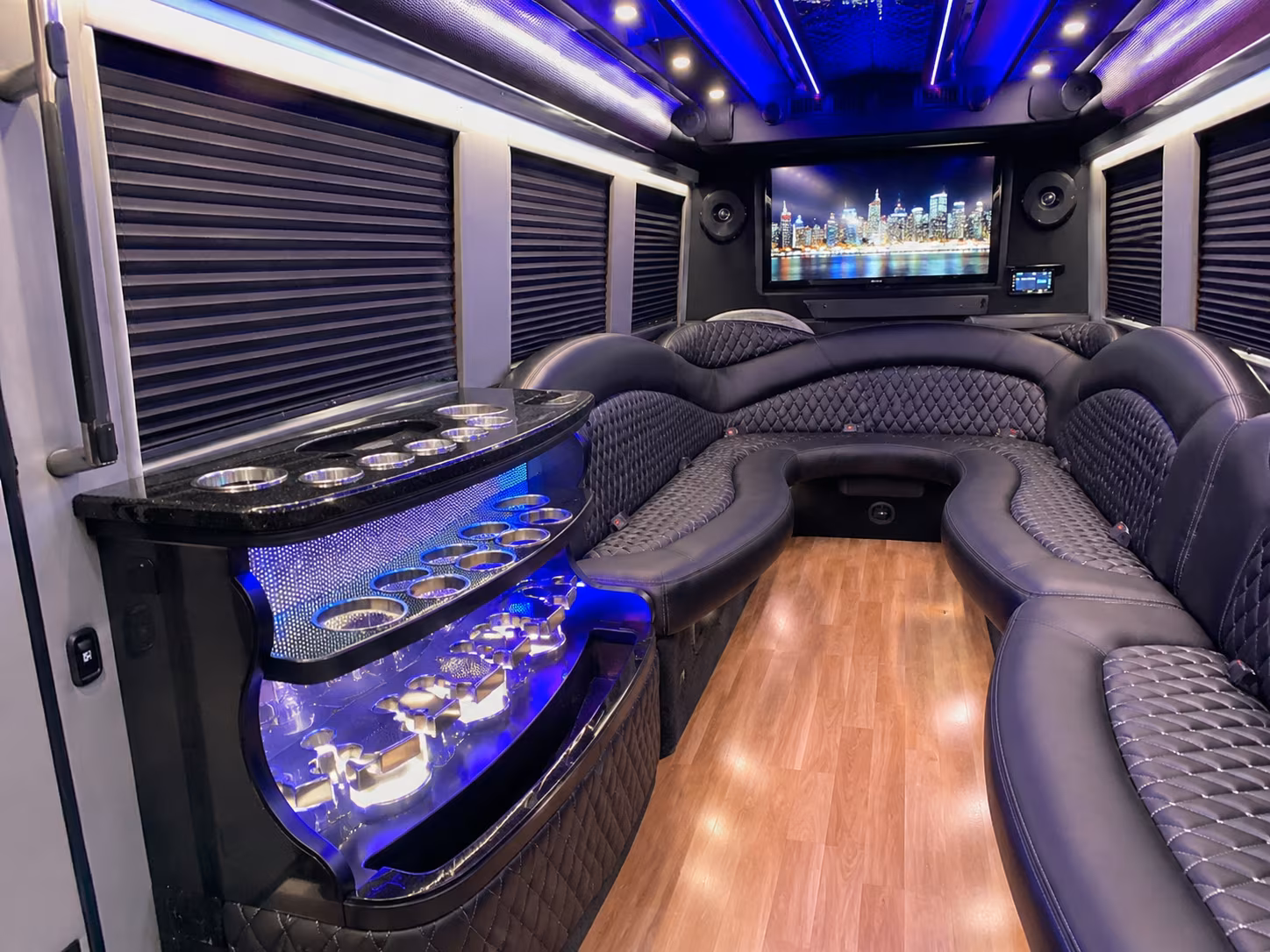 Sunnyvale Prom & Homecoming Transportation party bus exterior