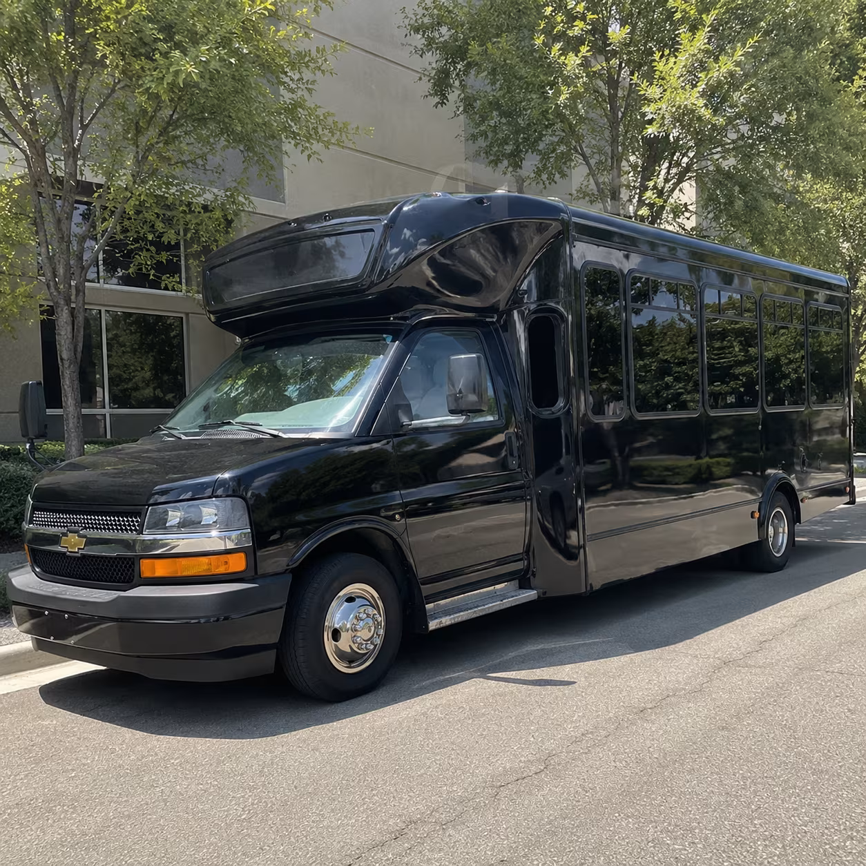 Sunnyvale Prom & Homecoming Transportation party bus exterior