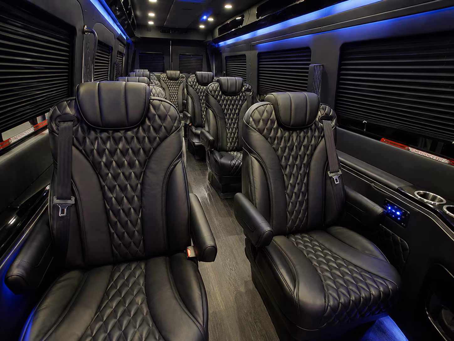 Sunnyvale School Event Transportation party bus exterior