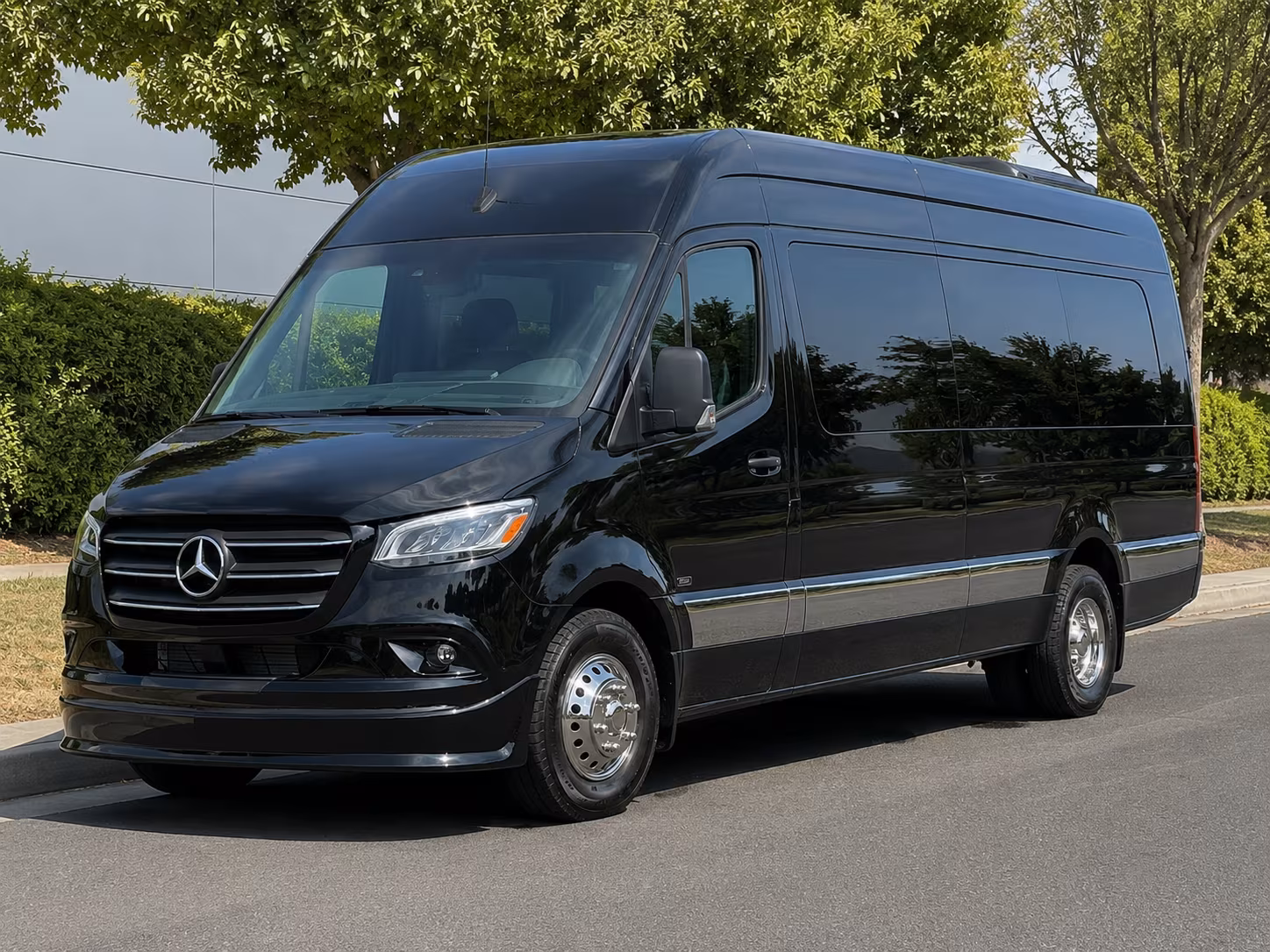 Sunnyvale School Event Transportation party bus exterior