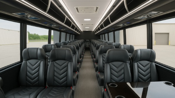 25 passenger minibus interior